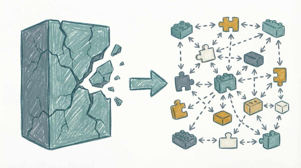 Von Monolithen zu Microservices: Ein Leitfaden zur Cloud-Modernisierung