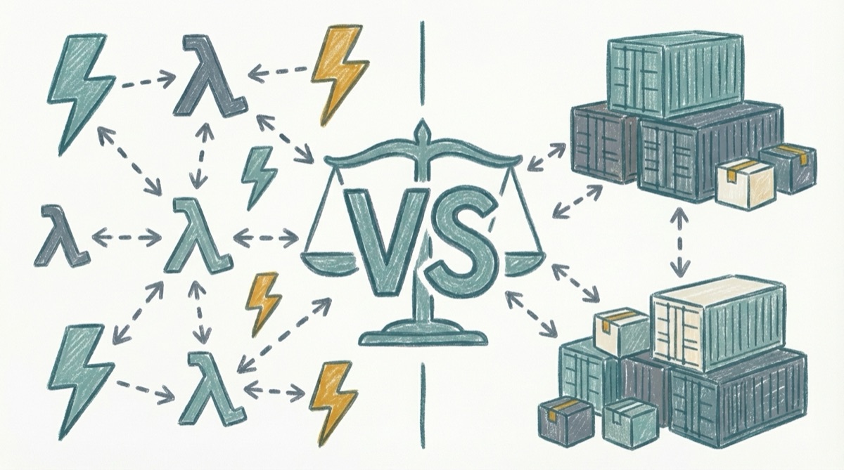 Serverless vs. Container: Wann du auf welche Technologie setzen solltest